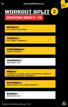 Load image into Gallery viewer, Strength & Conditioning Training Program Vol.1 & Vol.2 Bundle