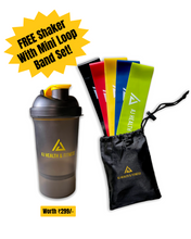 Load image into Gallery viewer, AJ Health & Fitness Mini Loop Bands