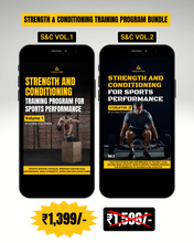 Load image into Gallery viewer, Strength & Conditioning Training Program Vol.1 & Vol.2 Bundle
