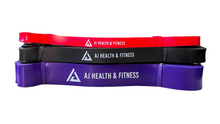 Load image into Gallery viewer, AJ Health & Fitness Resistance Bands