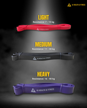 Load image into Gallery viewer, AJ Health & Fitness Resistance Bands