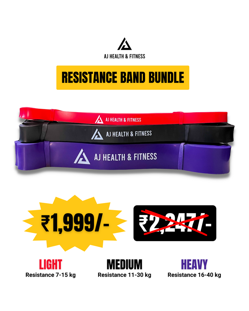 AJ Health & Fitness resistance band bundle