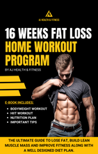 Load image into Gallery viewer, Fat loss home workout e-book
